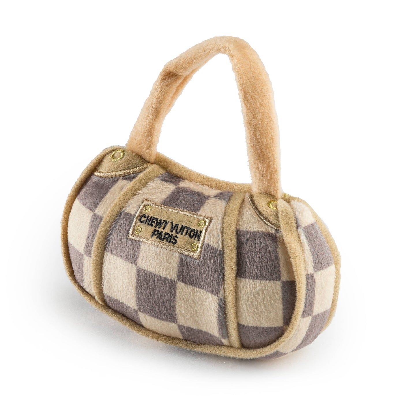 Chewy Vuiton Handbag Dog Toy