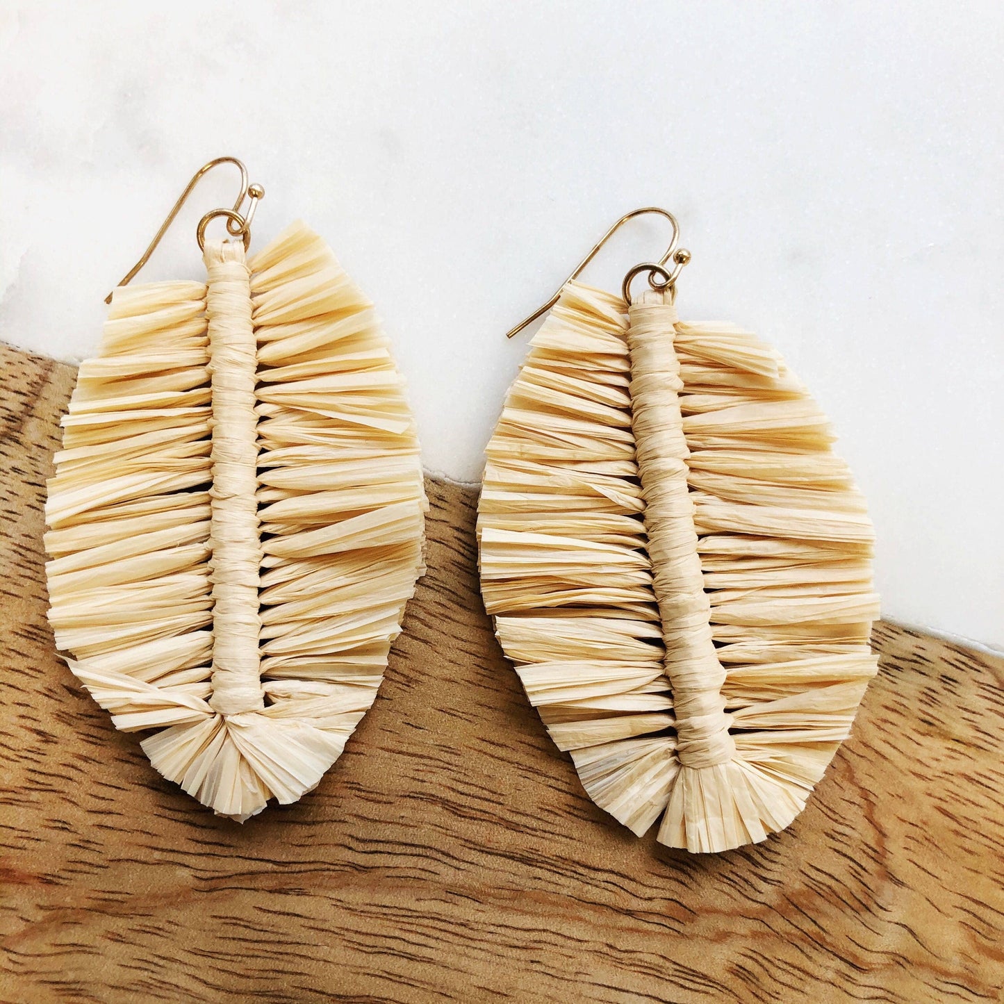 Raffia Earrings