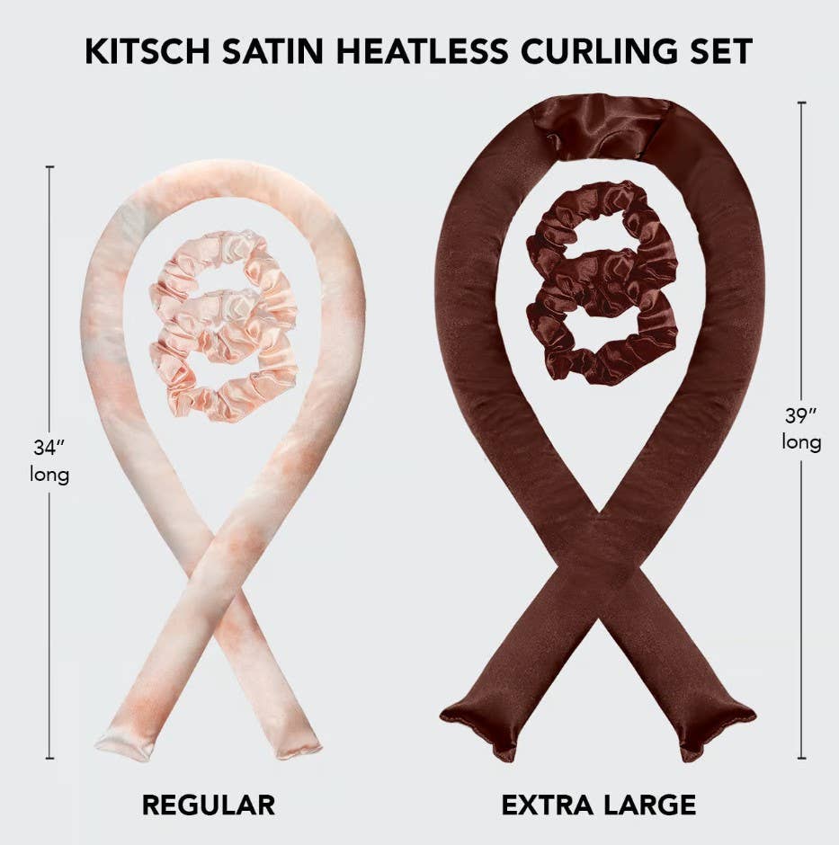 Satin Heatless Curling Set XL