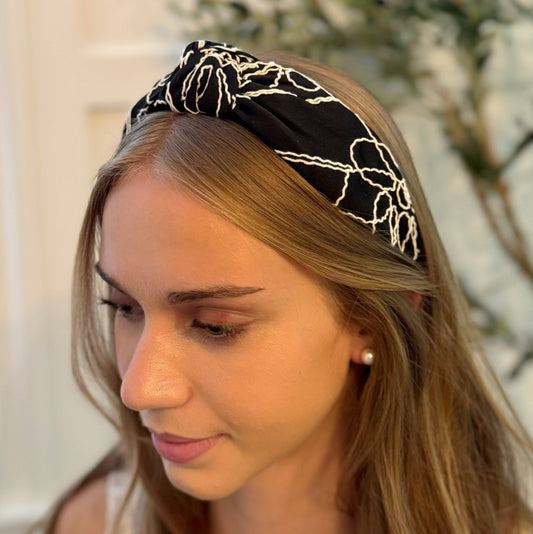 Artful Stitch Top Knot Headband