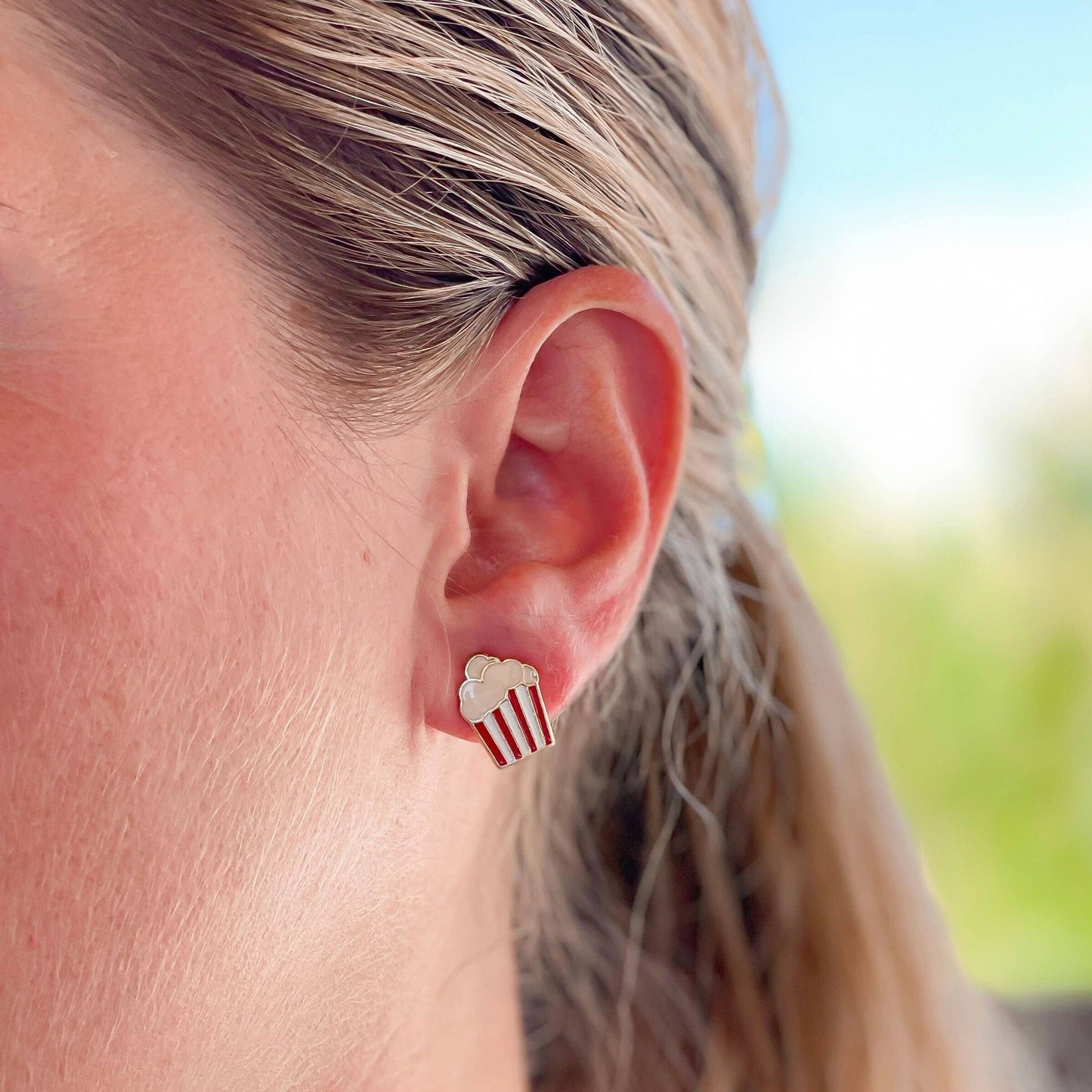 Popcorn Earrings