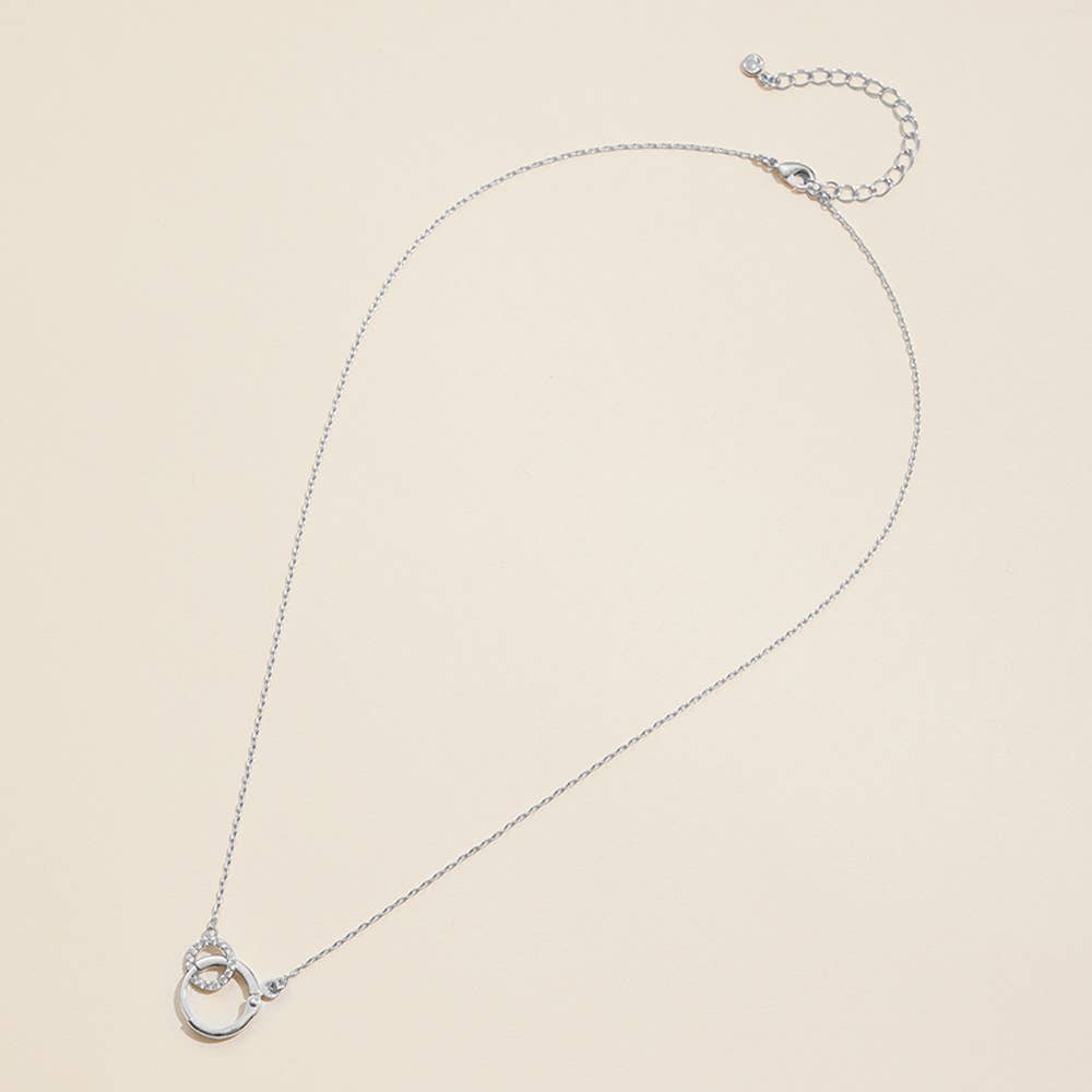 Interlocking Circles Necklace