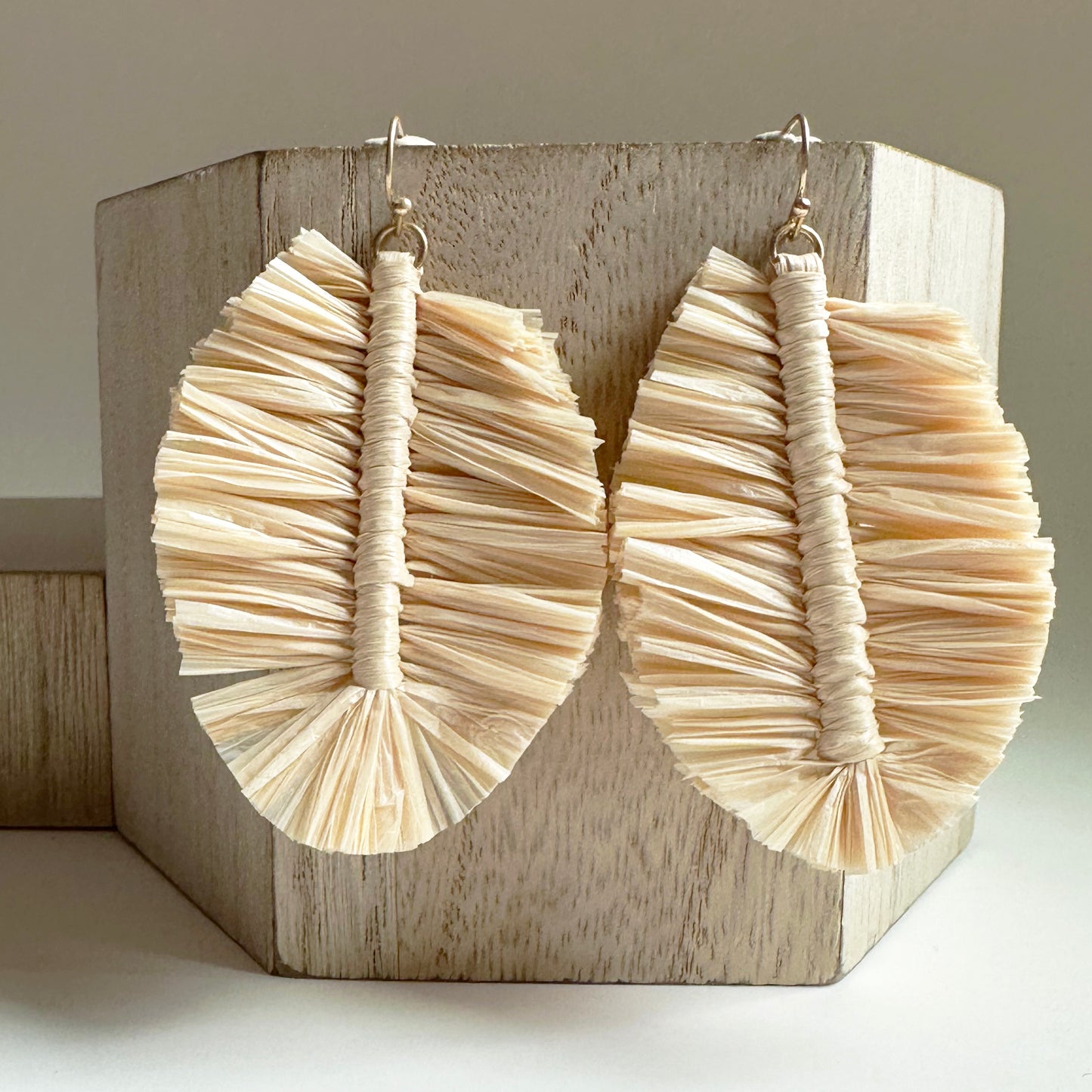 Raffia Earrings