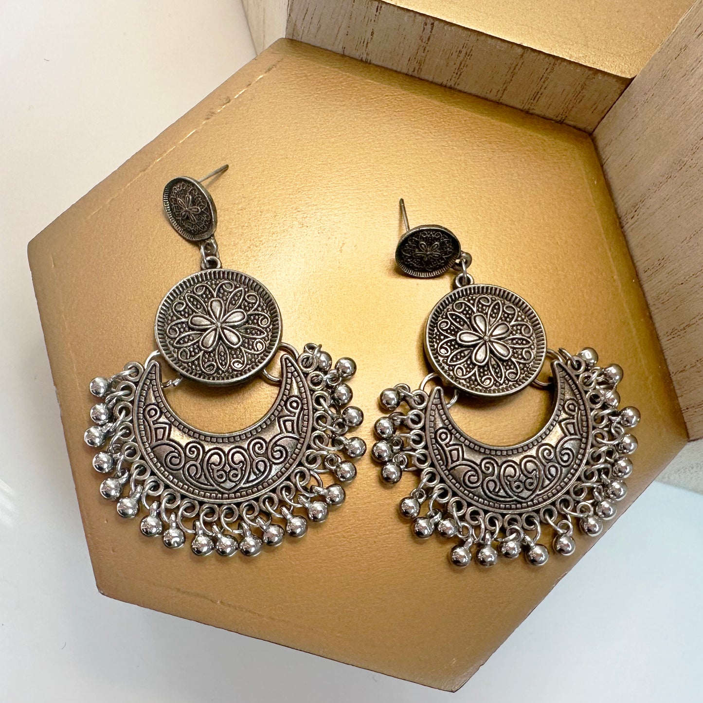 Antique Disc Earrings