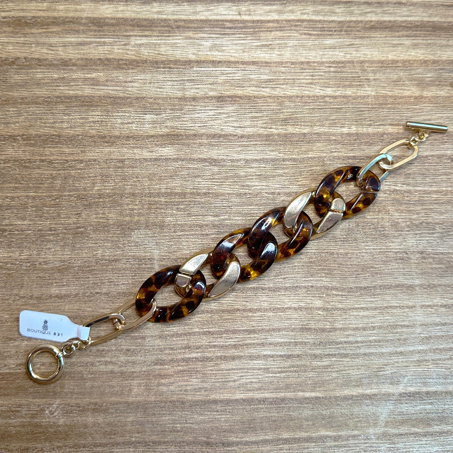 Tortoise Chain Bracelet