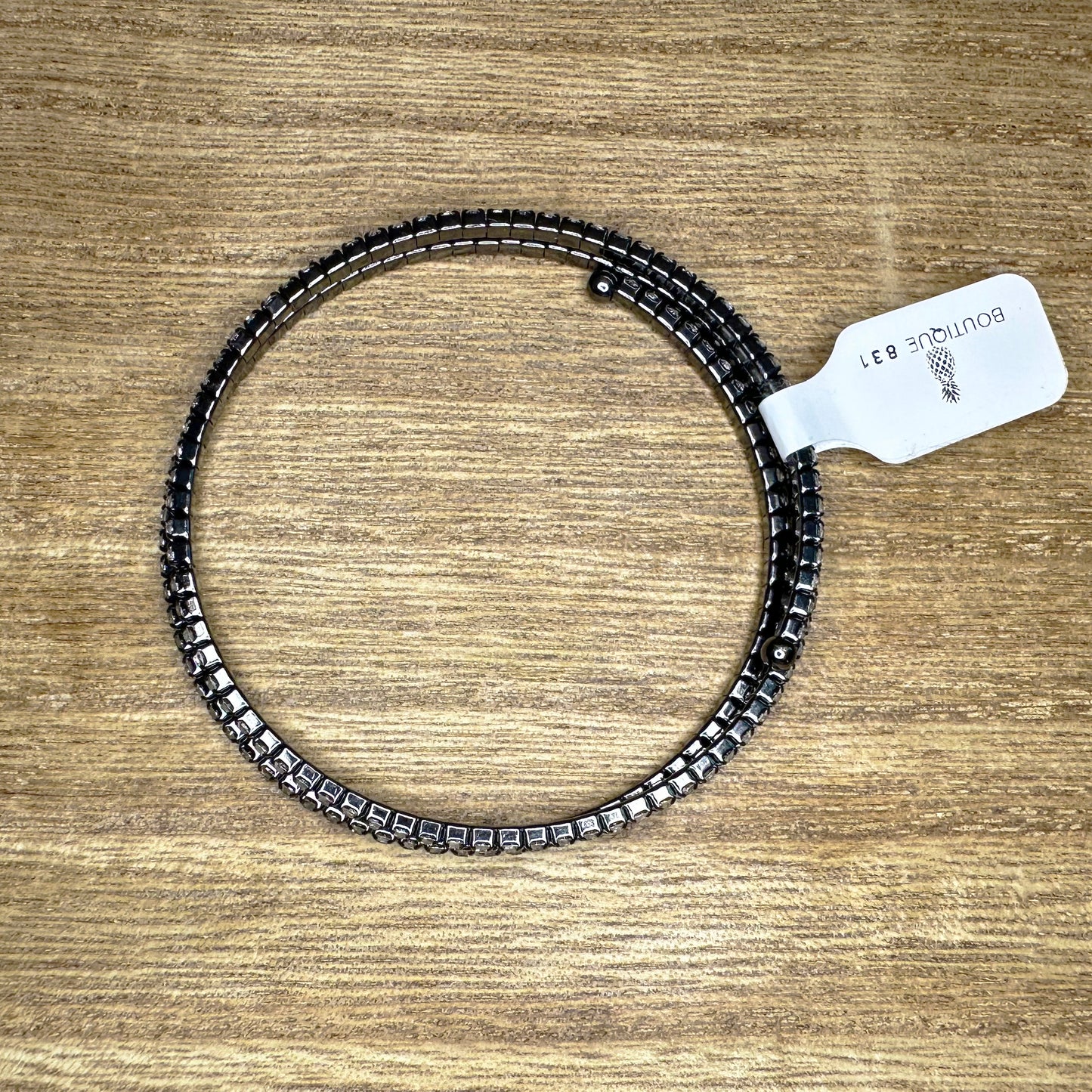 Clear Stone Wrap Bracelet