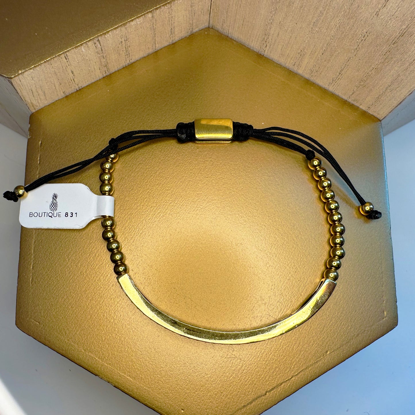 Black Stone Bracelet