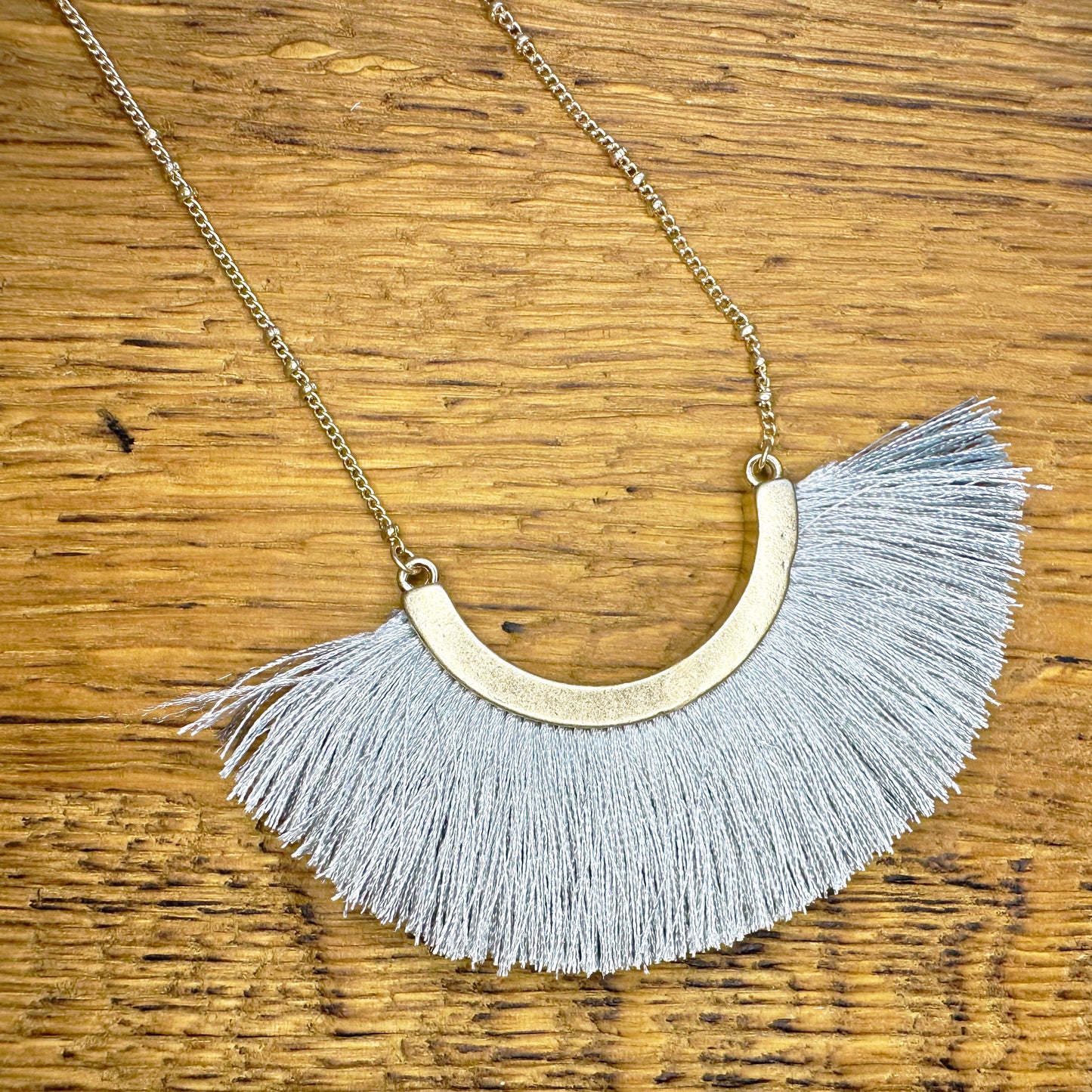 Layered Fringe Necklace