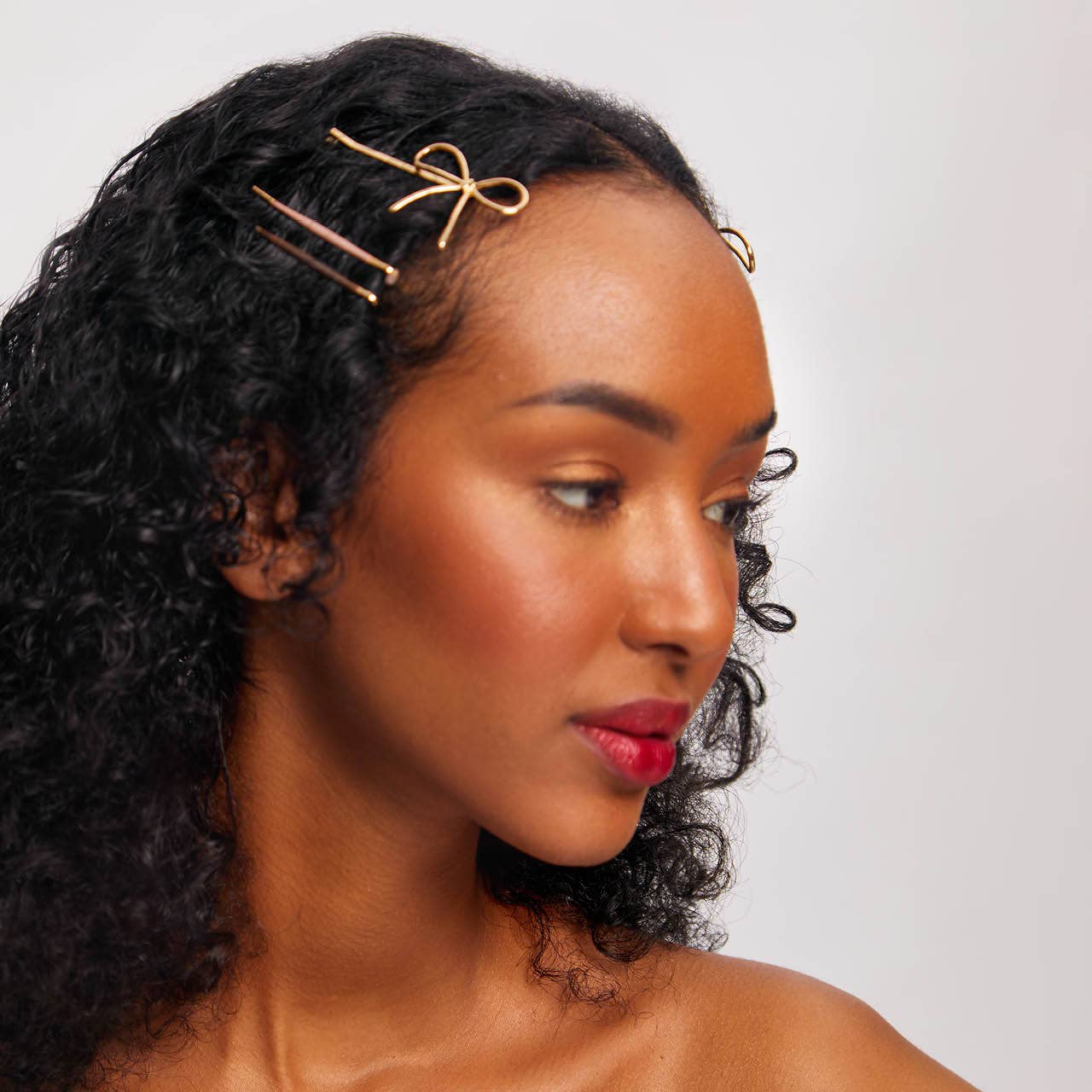 Bow Bobby Pins Set
