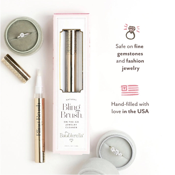 photo of bling brush with features