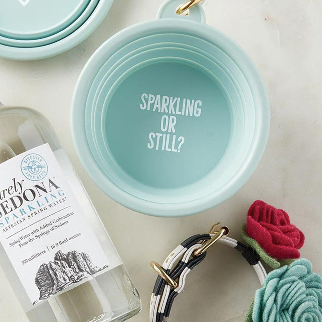 Collapsible Pet Bowl - Sparkling or Still