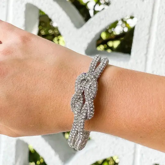 Crystal Knot Bracelet