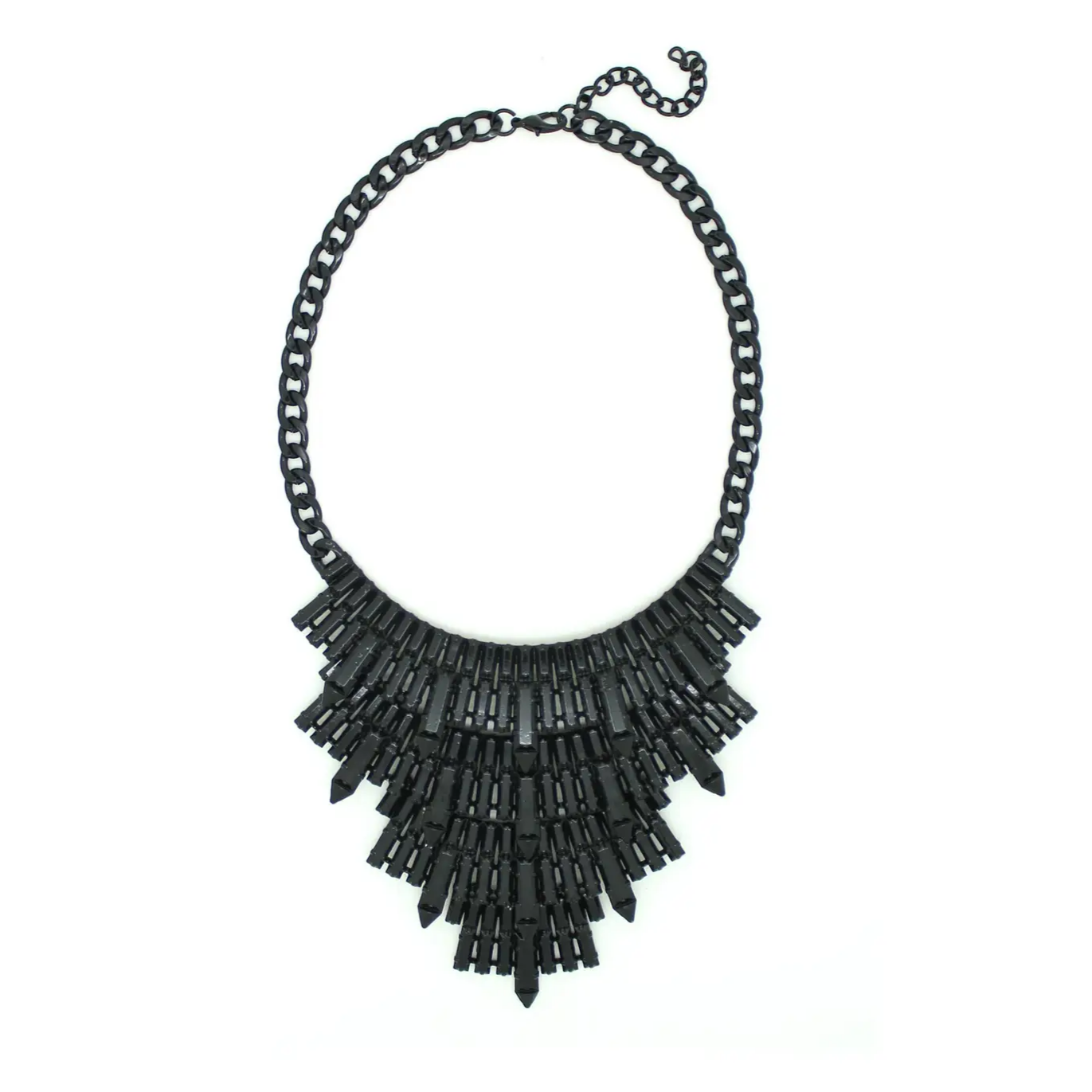 Matte Black Necklace