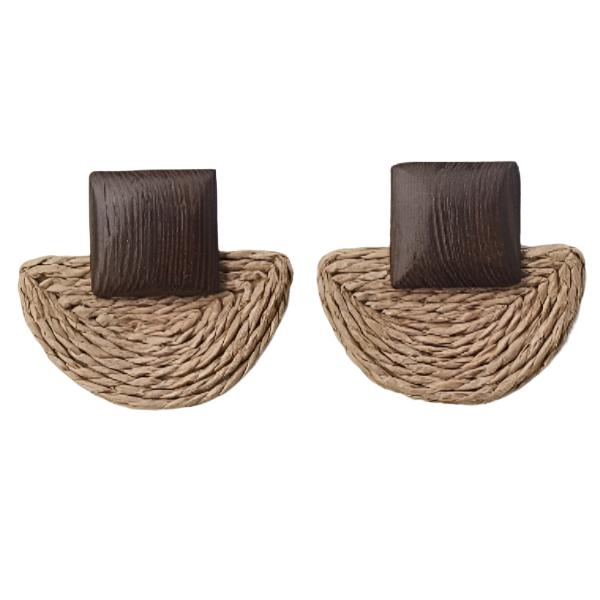 Woven Drop Earrings