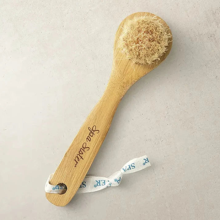 photo of bamboo face brush