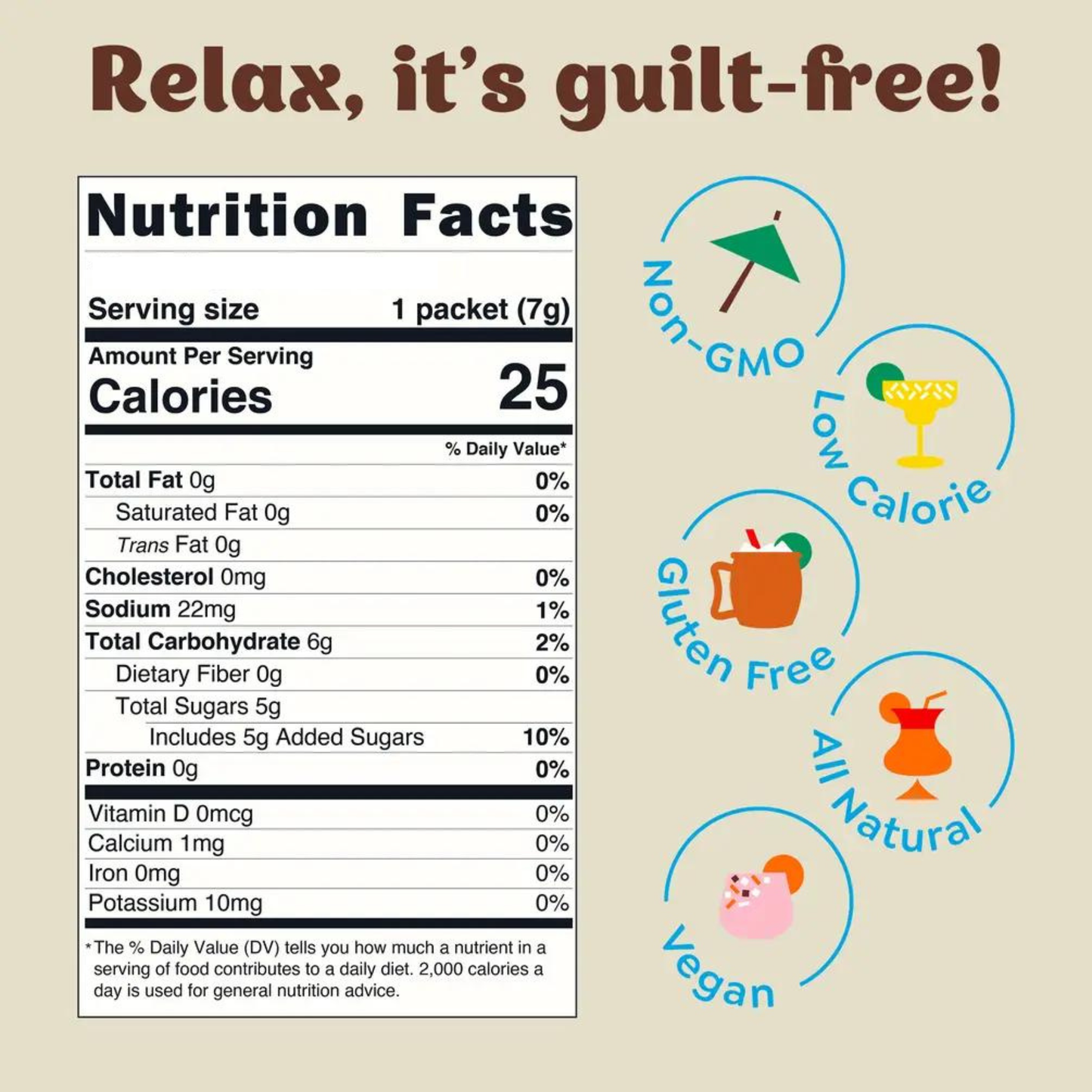 Espresso Martini Cocktail Mixer  - 6 Individual Servings