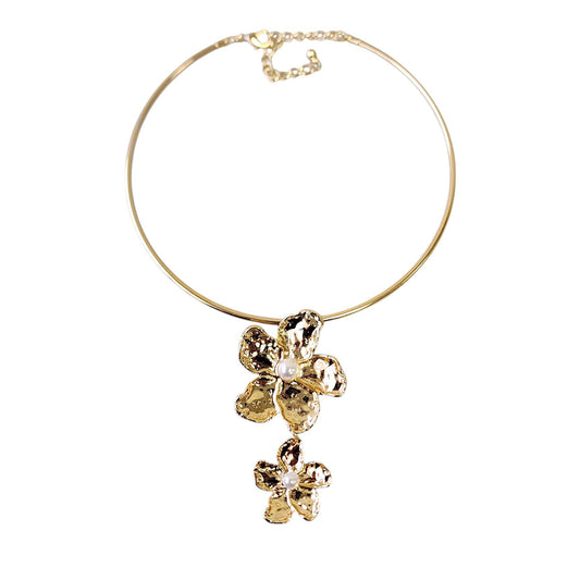 Flower Collar Necklace
