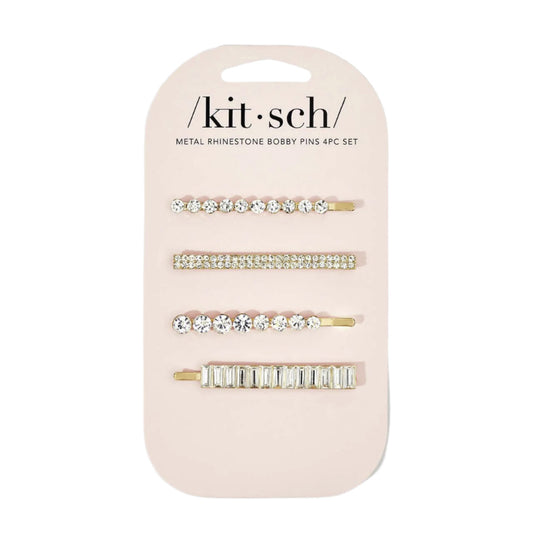 Rhinestone Assorted Bobby Pins Set