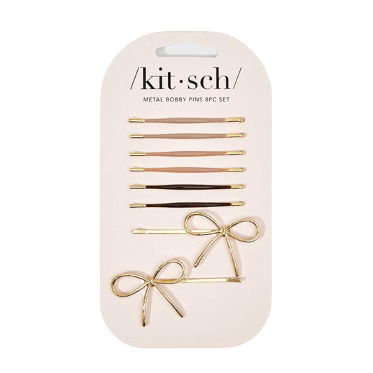 Bow Bobby Pins Set