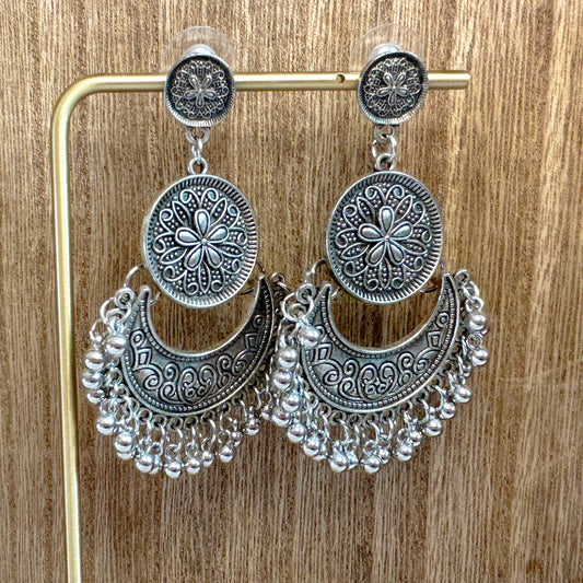 Antique Disc Earrings