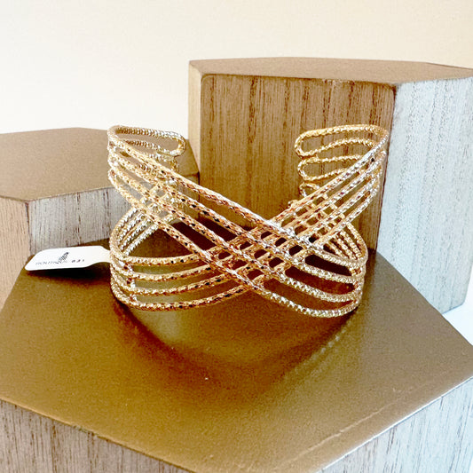 Textured Weave Bracelet