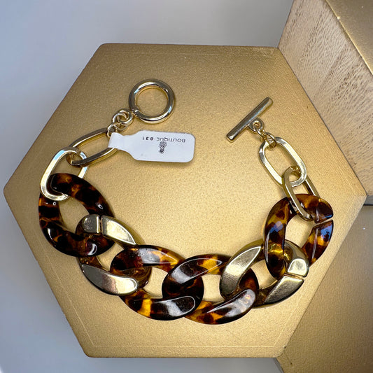 Tortoise Chain Bracelet