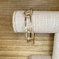 Twist Chain Cuff Bracelet