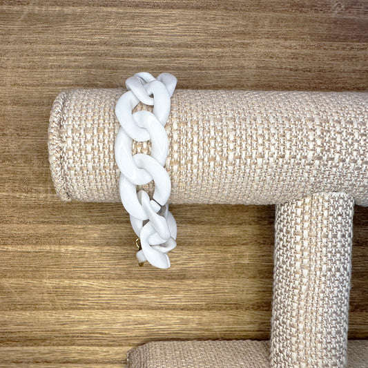 Acrylic Chain Link Bracelet