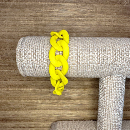 Acrylic Chain Link Bracelet