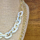 Sand & Gold Chain Necklace