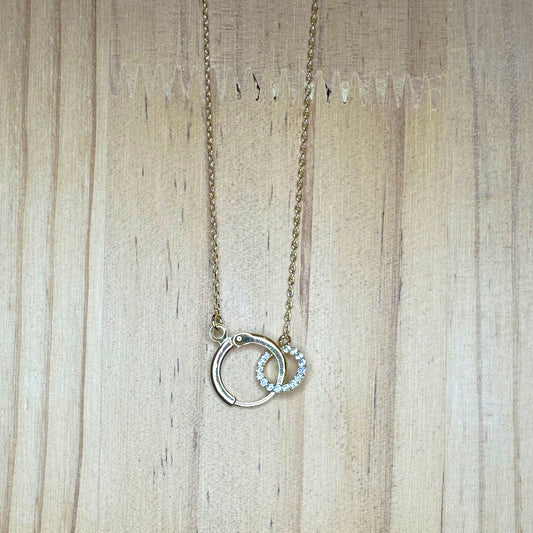 Interlocking Circles Necklace