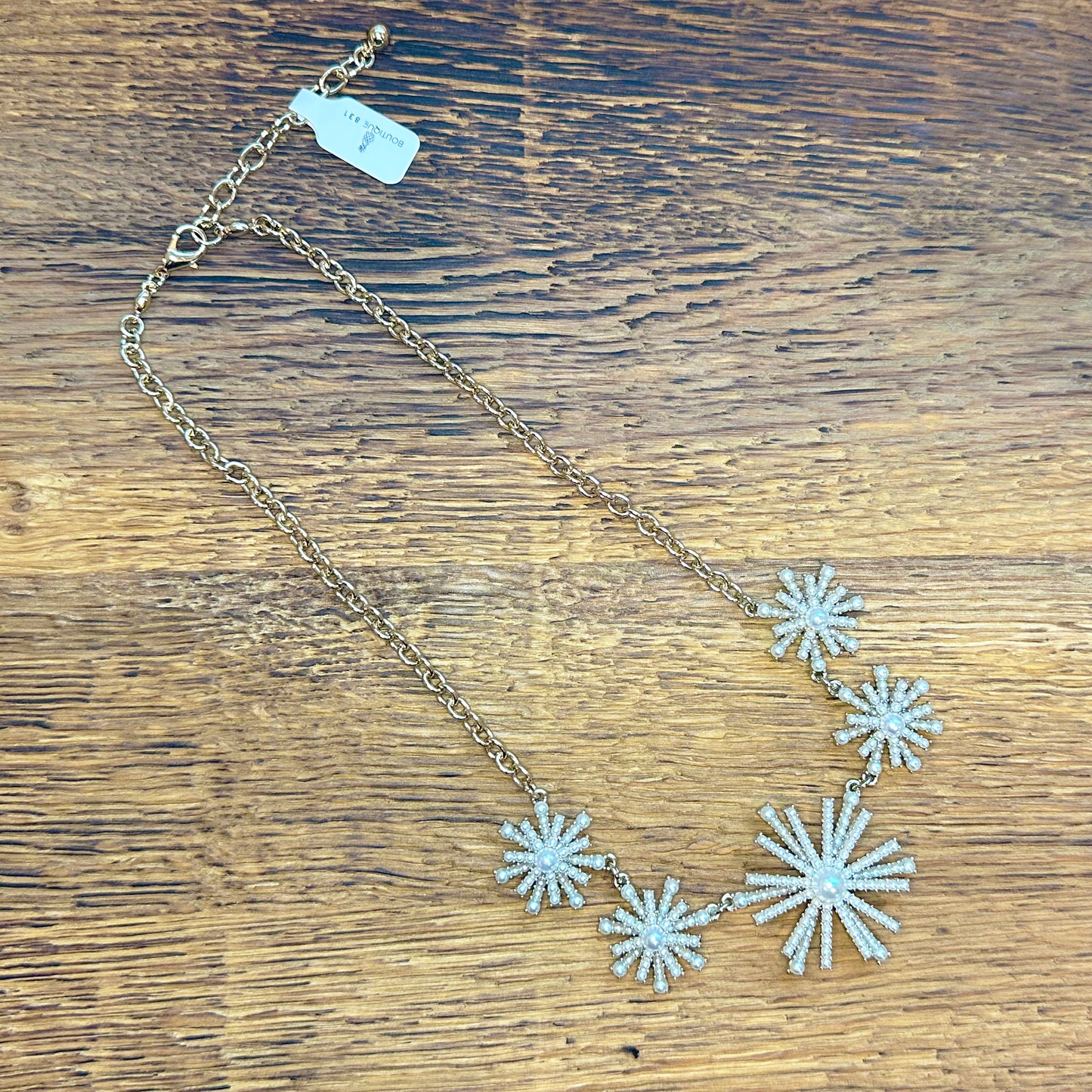 Pearl Firework Necklace