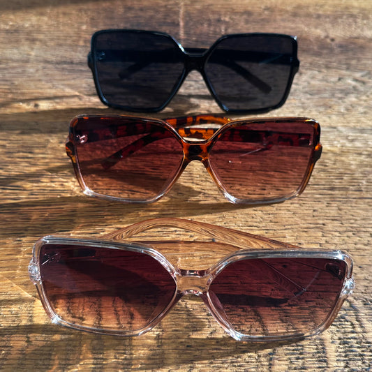 Hexagon Frame Sunglasses