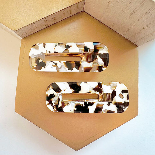 Tortoise Hair Clips x