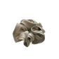 Beige scrunchie on a light background