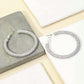 Rhinestone Hoop Earrings