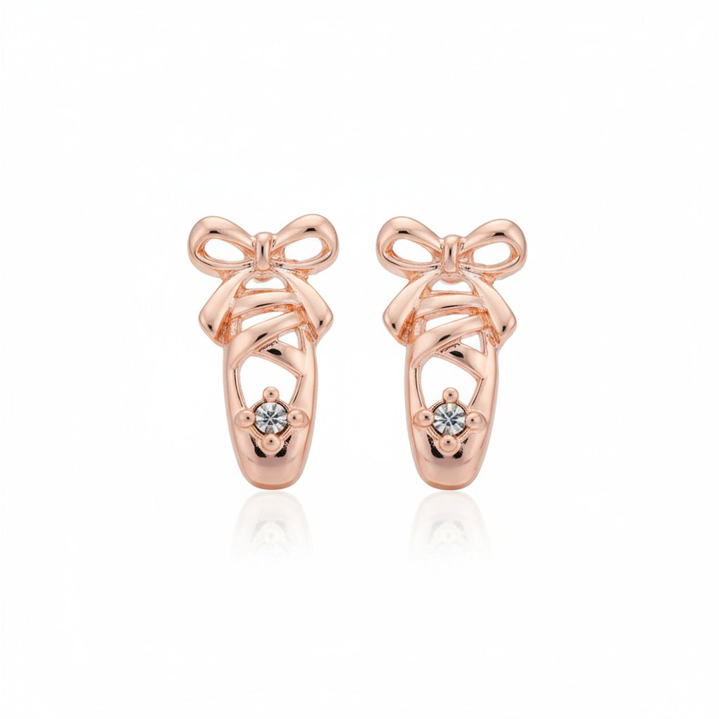Nutcracker ballet slipper earrings
