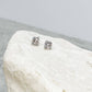 CZ Round Stud Earrings