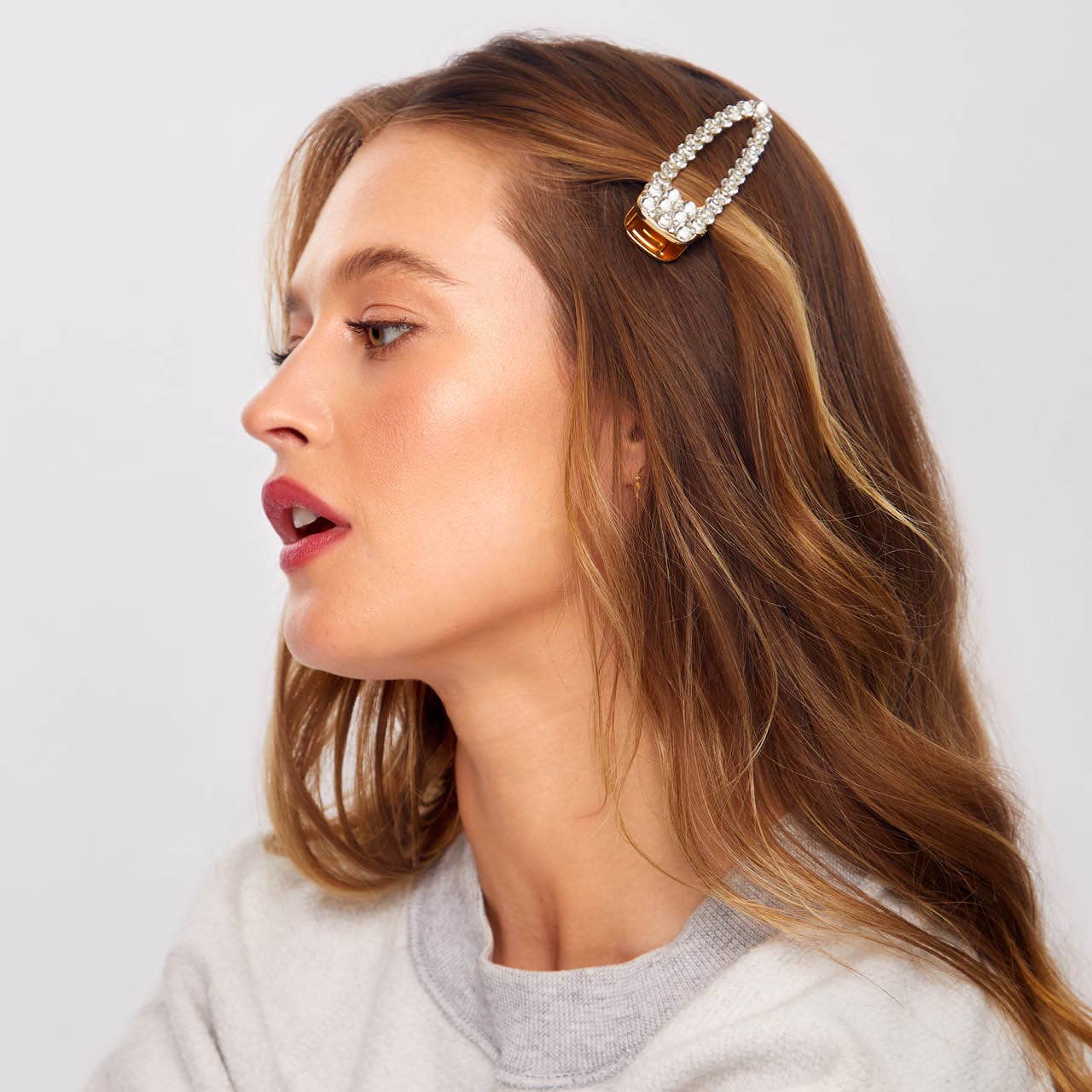 Rhinestone Large Hair Clip