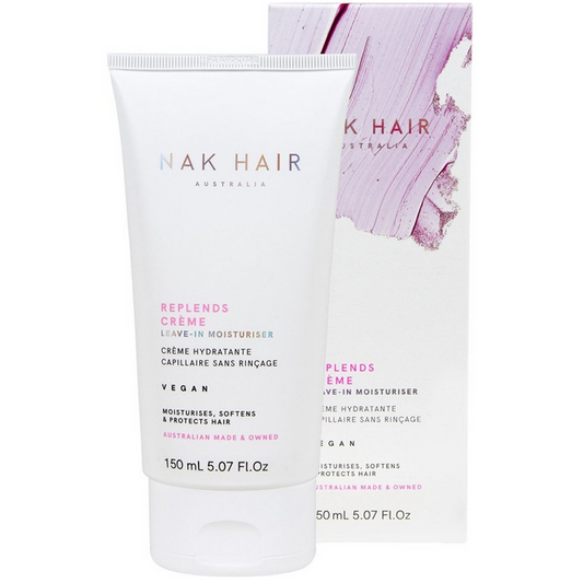 Photo of Replends Creme Leave-in Moisturiser bottle.