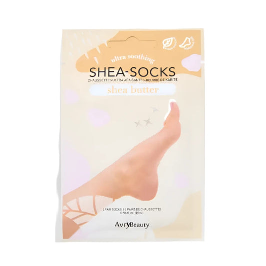 Photo of Shea Socks package in Shea Butter